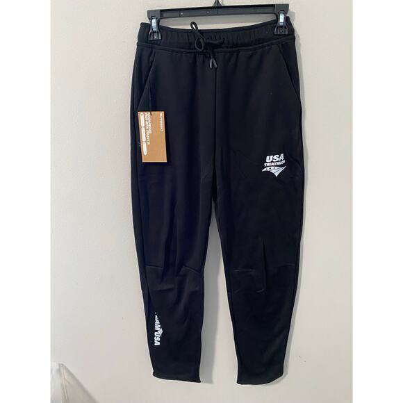 New Pressio Women's Team USA Renew Fleece Pants Size Small - Picture 1 of 3
